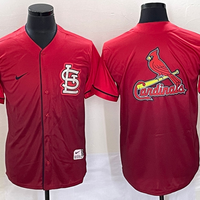 Men's St. Louis Cardinals Red Replica Team Jersey1