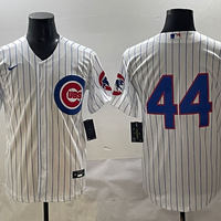 Men's Chicago Cubs Anthony Rizzo #44 White Replica Player Jersey