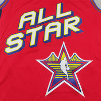 Men's Milwaukee Bucks Giannis Antetokounmpo #34 Red 2025 NBA All-Star Game Swingman Player Jersey1