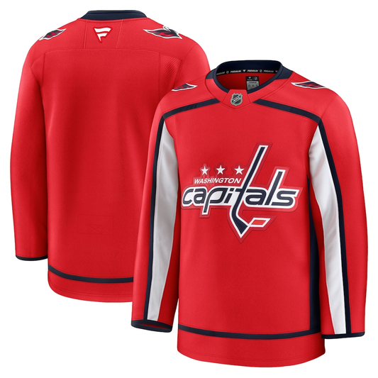 Men's Washington Capitals Fanatics Red Home Premium Blank Jersey