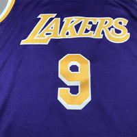 Men's Los Angeles Lakers Bronny James #9 Purple Swingman Player Jersey1 - Statement Edition