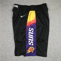 Men's Phoenix Suns Black New City Edition Basketball Shorts1