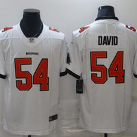 Men's Tampa Bay Buccaneers Lavonte David #54 White Game Player Jersey1