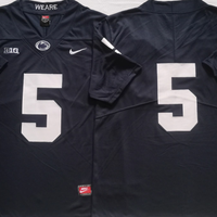 Men's Penn State Nittany Lions Jahan Dotson #5 Navy Team Game Jersey