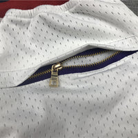 Men's Washington Wizards White Basketball Shorts1
