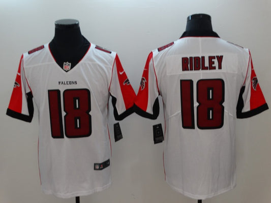 Men's Atlanta Falcons Calvin Ridley #18 White Game Jersey1