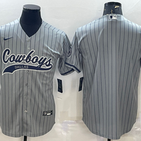 Men's Dallas Cowboys Gray Player Blank Jersey1
