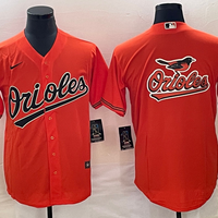 Men's Baltimore Orioles Orange Alternate Replica Team Jersey1