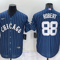 Men's Chicago White Sox Luis Robert #88 Blue Replica Baseball Jersey1