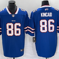 Men's Buffalo Bills Dalton Kincaid #86 Royal 2023 NFL Draft First Round Pick Game Jersey1