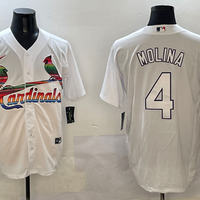 Men's St. Louis Cardinals Yadier Molina #4 White Replica Player Jersey