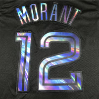 Men's Memphis Grizzlies Ja Morant #12 Black Swingman Fashion Jersey1