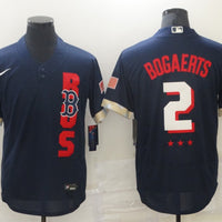 Men's Boston Red Sox Xander Bogaerts #2 Navy All Star Player Jersey1