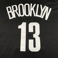 Men's Brooklyn Nets James Harden Black 2021/22 Diamond Swingman Jersey1