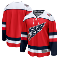 Men's Washington Capitals Fanatics Red Alternate Breakaway Blank Jersey
