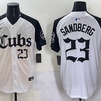 Men's Chicago Cubs Ryne Sandberg #23 White Player Jersey