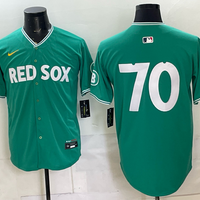 Men's Boston Red Sox Payton Tolle #70 Green 2025 City Connect Limited Player Jersey