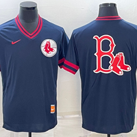 Men's Boston Red Sox Navy Blank Replica Jersey1