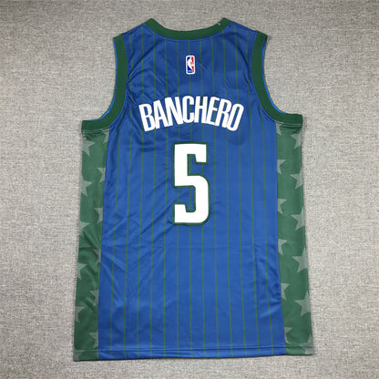 Men's Orlando Magic Paolo Banchero #5 Royal 2022/23 Swingman Jersey1 - Statement Edition