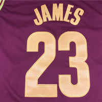 Men's Cleveland Cavaliers LeBron James #23 Red Swingman Fashion Jersey1
