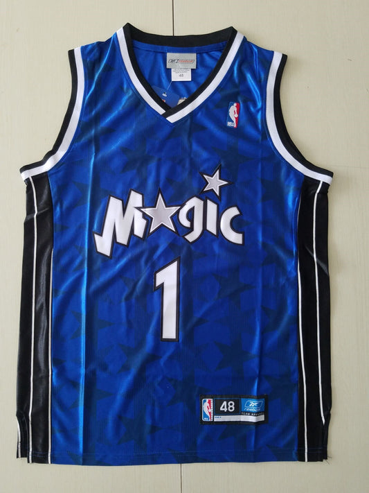Men's Orlando Magic Tracy McGrady Blue 2000-01 Swingman Player Jersey1