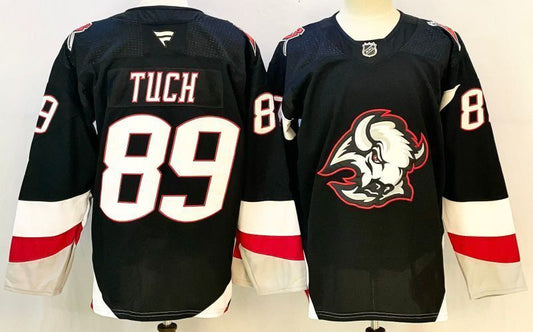 Men's Buffalo Sabres Alex Tuch #89 Fanatics Black Player Jersey