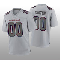 Custom1 Arizona Cardinals Gray Atmosphere Game Jersey1 American Jerseys Football Jerseys