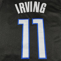 Men's Dallas Mavericks Kyrie Irving #11 Black 2025/26 Swingman Jersey - City Edition