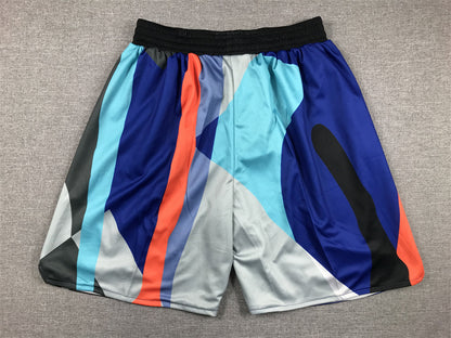 Men's Brooklyn Nets Black 2023/24 Swingman City Edition Shorts1
