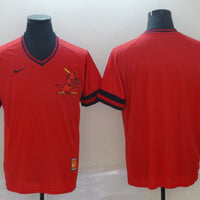 Men's St. Louis Cardinals Red Blank Replica Team Jersey1