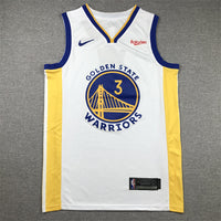 Men's Golden State Warriors Chris Paul #3 White Fast Break Player Jersey1 - Association Edition