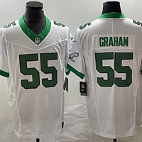 Men's Philadelphia Eagles Brandon Graham #55 White Game Player Jersey1