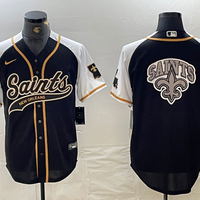 Men's New Orleans Saints Black Team Game Jersey1