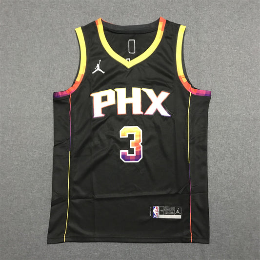 Men's Phoenix Suns Chris Paul #3 Black Swingman Jersey1 - Statement Edition