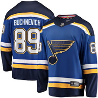Men's St. Louis Blues Pavel Buchnevich #89 Blue Home Breakaway Player Jersey1