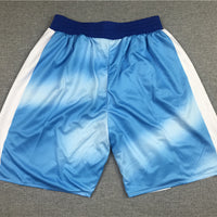 Men's Brooklyn Nets Blue Basketball Shorts1