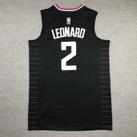 Men's LA Clippers Kawhi Leonard #2 Black 2022/23 Statement Edition Swingman Jersey1