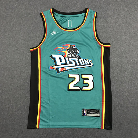 Men's Detroit Pistons Jaden Ivey #23 Green Swingman Jersey1