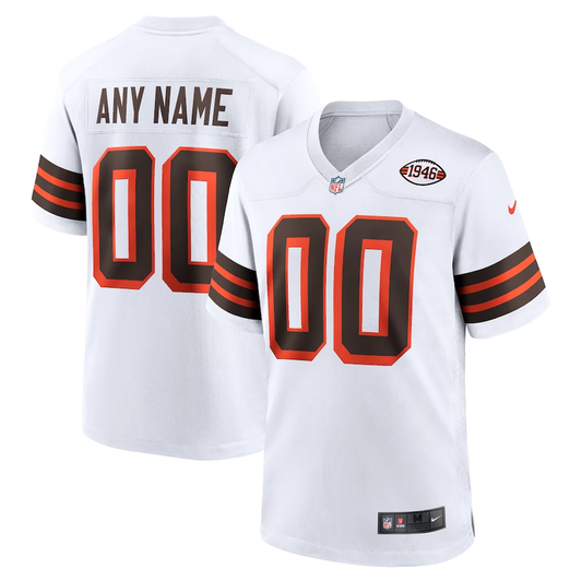 Custom1 Cleveland Browns ACTIVE PLAYER Custom1 1946 Vapor Stitched American Football Jerseys