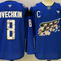 Men's Washington Capitals Alexander Ovechkin #8 Fanatics Blue Player Jersey