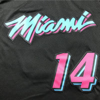 Men's Miami Heat Tyler Herro #14 Black 2020/21 Swingman Jersey1