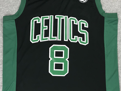 Men's Boston Celtics Kemba Walker #8 NBA Black Game Jersey1