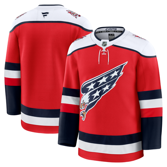 Men's Washington Capitals Fanatics Red Alternate Premium Blank Jersey