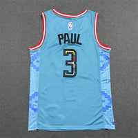 Men's Phoenix Suns Chris Paul #3 Turquoise 2022/23 Swingman Jersey1 - City Edition