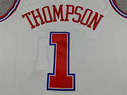 Men's Houston Rockets Amen Thompson #1 White 2025/26 Swingman Jersey - City Edition