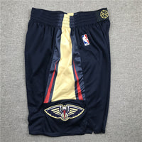 Men's New Orleans Pelicans Navy Pocket Shorts1
