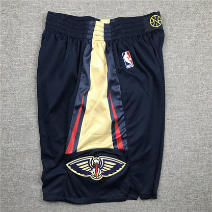 Men's New Orleans Pelicans Navy Pocket Shorts1