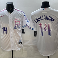 Men's Kansas City Royals Jac Caglianone #14 White 2026 City Connect Stadium Jersey