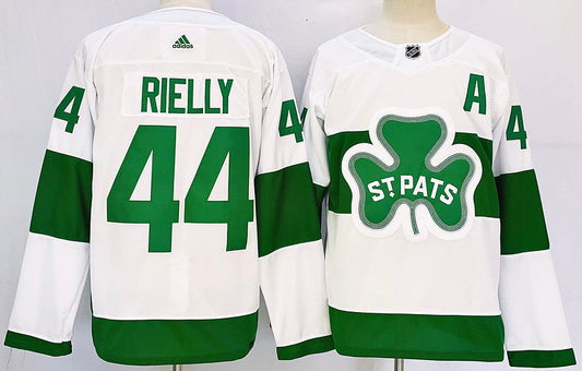 Men's Toronto Maple Leafs Morgan Rielly #44 White Jersey1