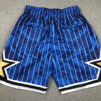 Men's Orlando Magic Tiger Year Limited Edition Blue Basketball Shorts1